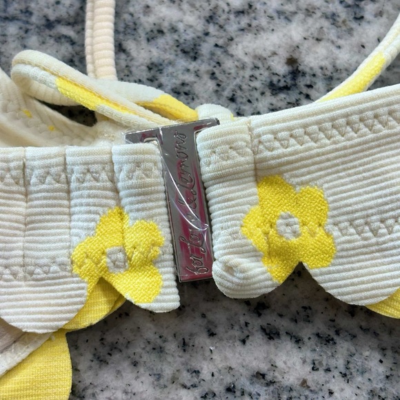 NWT For Love and Lemons x Victorias Secret Floral Dana Swim Top & Bottom - XS - Picture 6 of 7